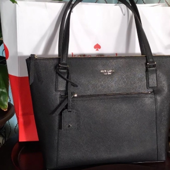 Cameron Black Large Pocket Tote Kate Spade - Picture 3 of 6